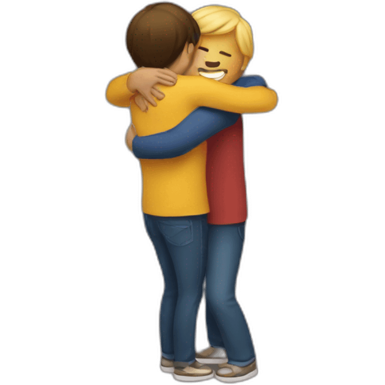 A hug emoji