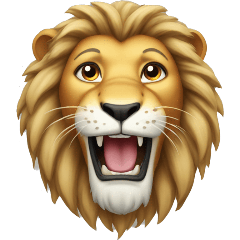 Lion face emoji