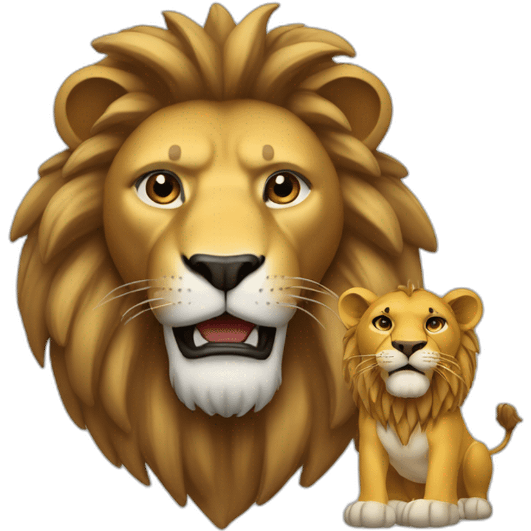 Ademo from PNL with a Lion emoji