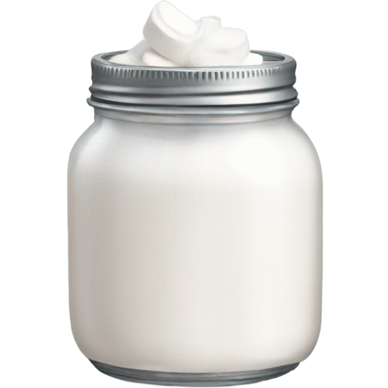 jar of marshmallow fluff emoji