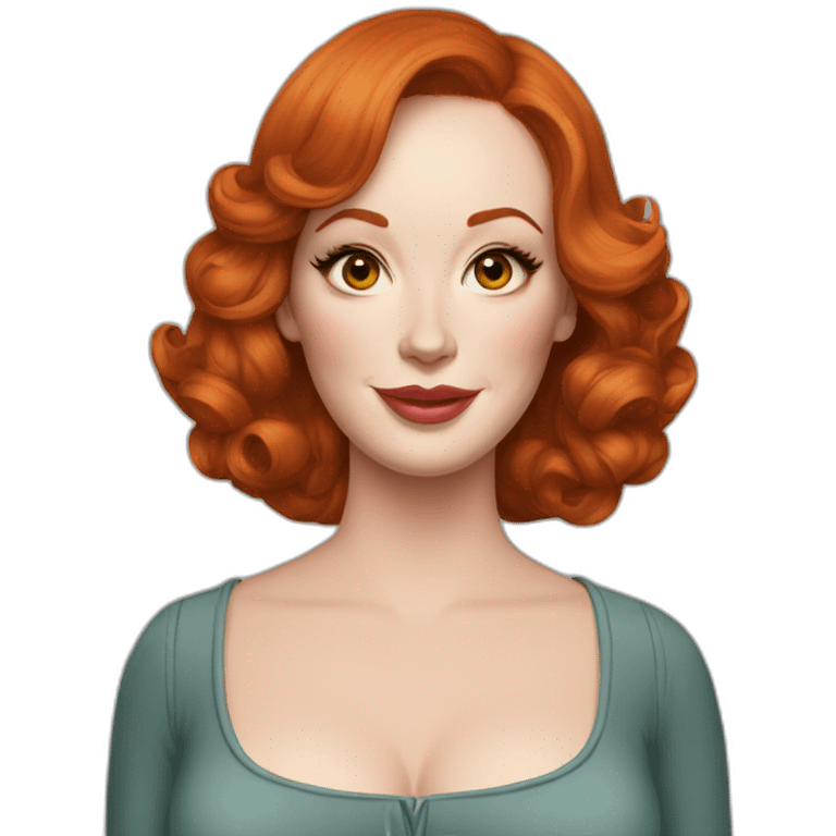 Christina Hendricks emoji