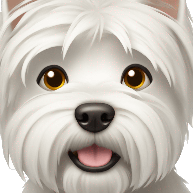 west highland white terrier  emoji