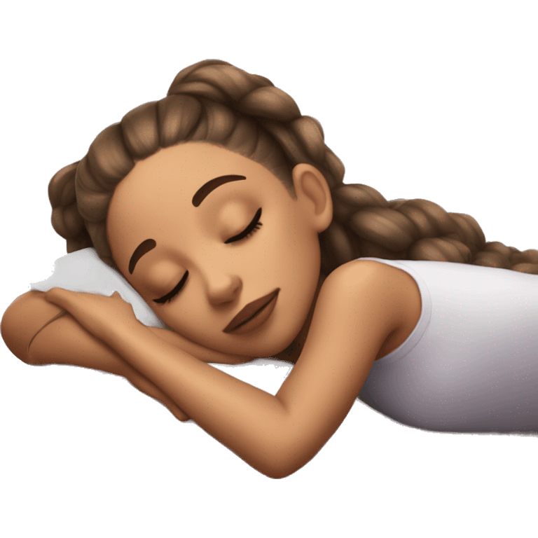 Ariana Grande sleeping emoji