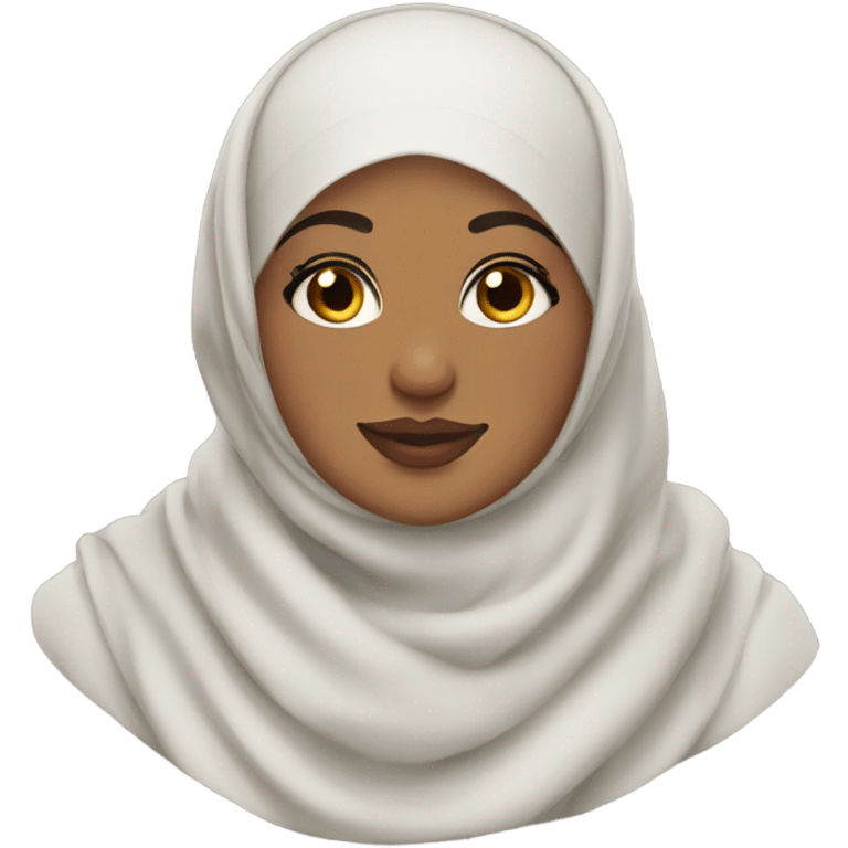 plus size hijabi woman emoji