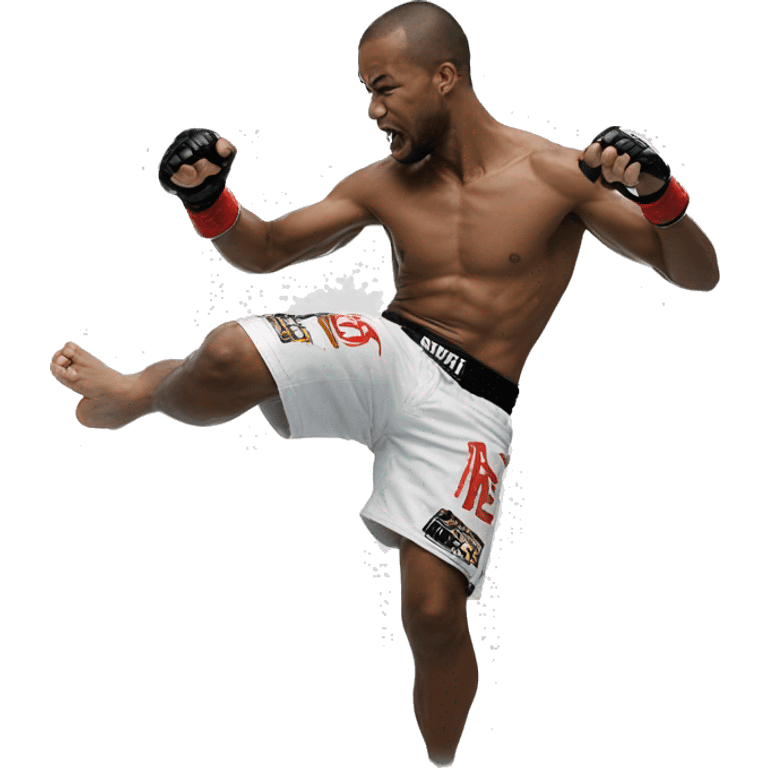 Oblique kick mma emoji