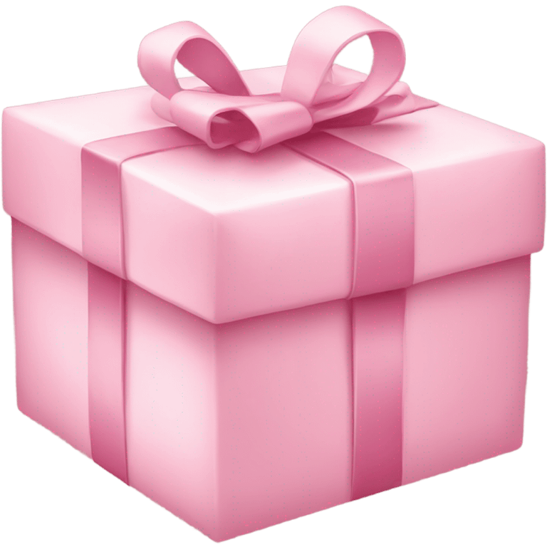 Light pink present emoji