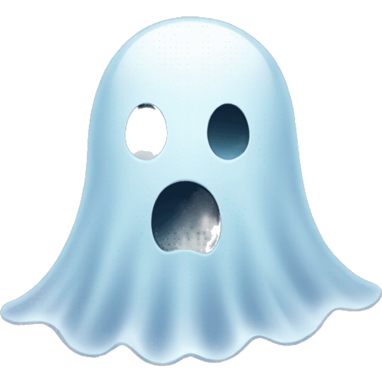 ghost emoji using phone emoji