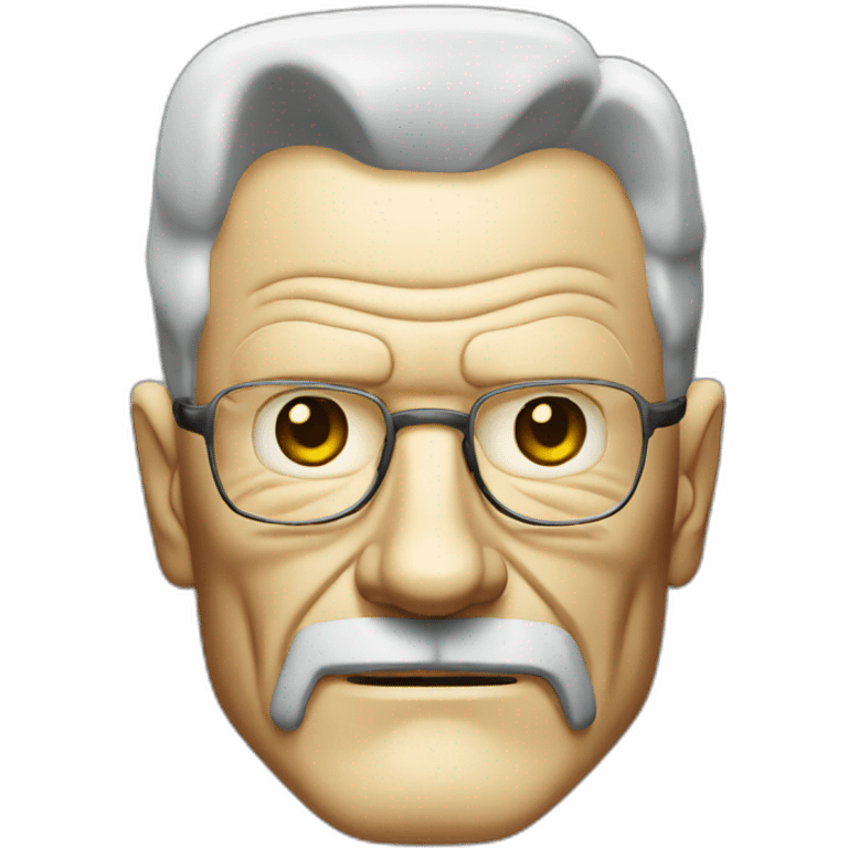 Walter white face emoji