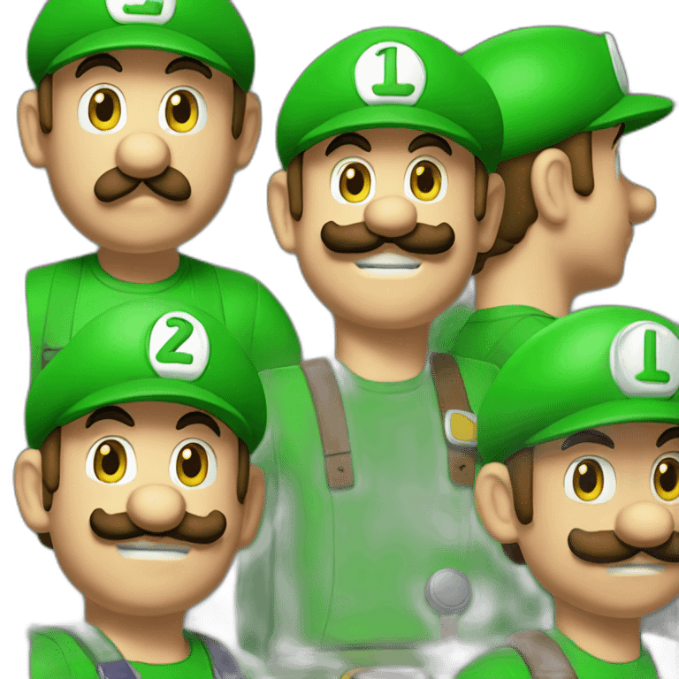 Mario et luigi emoji