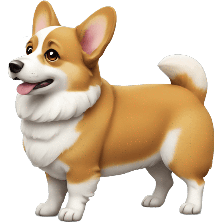 Corgi dog emoji