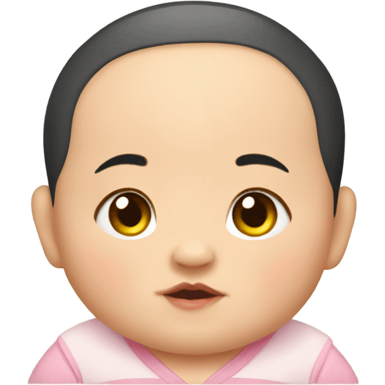 Chubby Chinese baby emoji