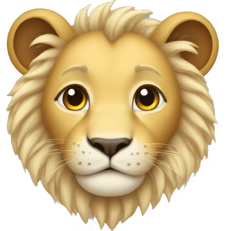 Bebe lion emoji