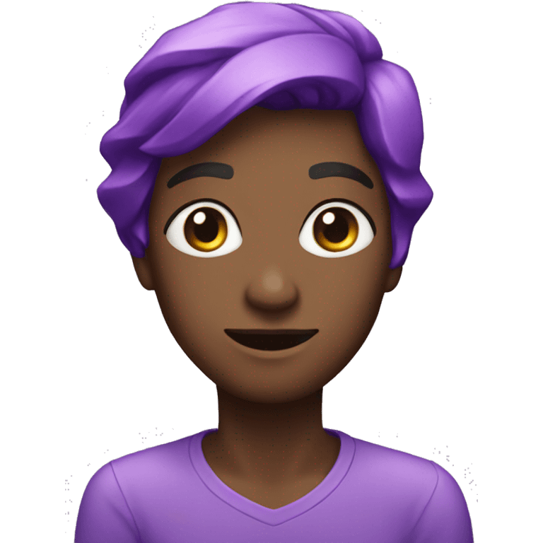 Purple diamonds  emoji