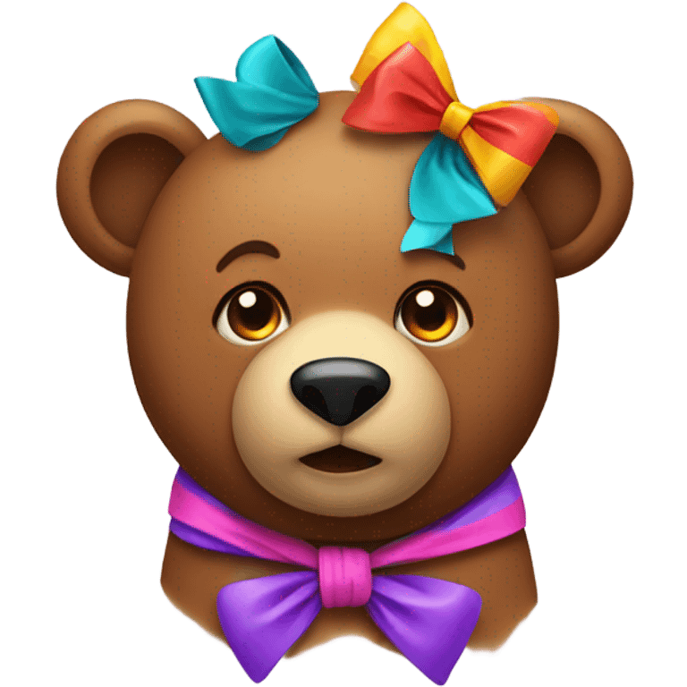 bear with bows  emoji