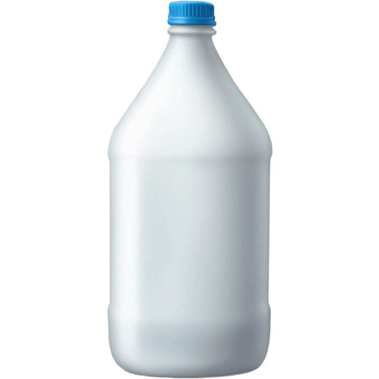 White bottle of bleach  emoji