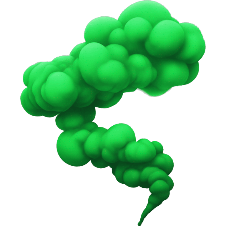 green smoke emoji