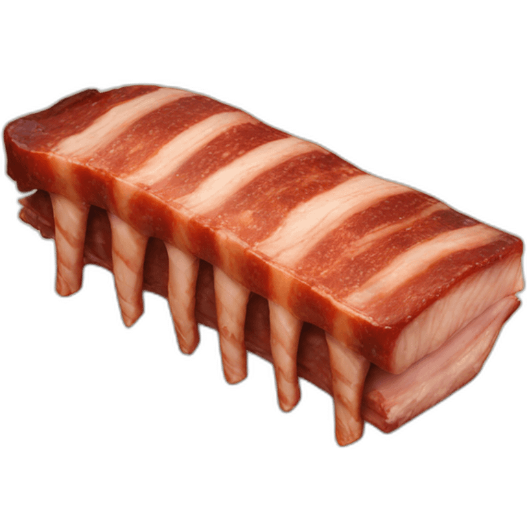 a rack of ribs emoji