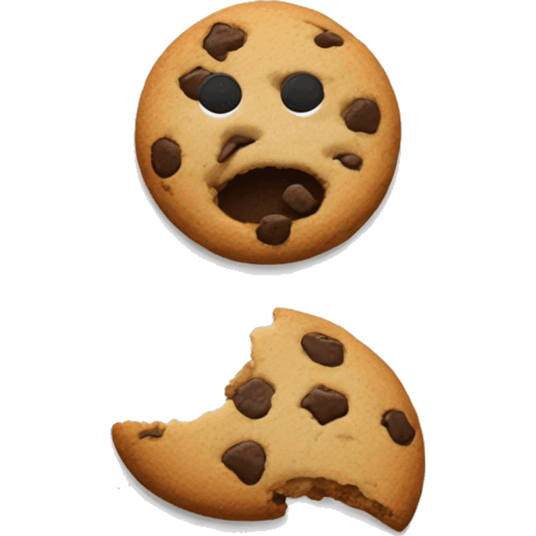 cookie eating a cookie eating a cooki emoji