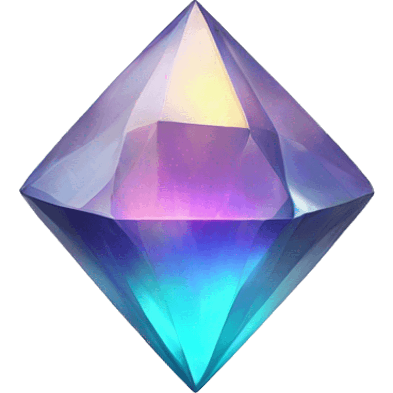 hologram textured gem emoji