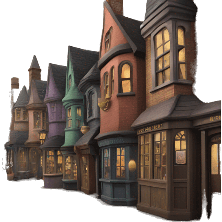 Harry Potter's Diagon Alley emoji