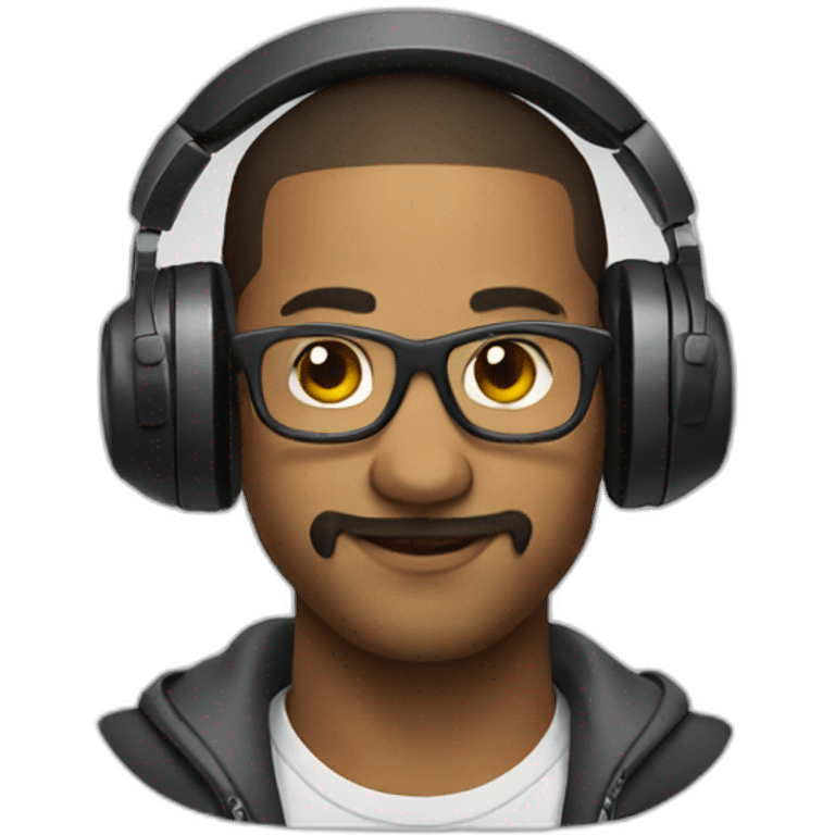 dj apple emoji