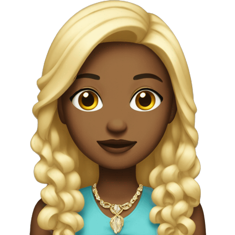 rich girl emoji