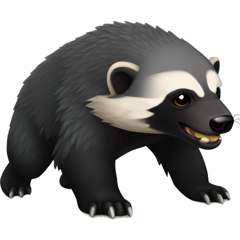 badass Honey Badger emoji