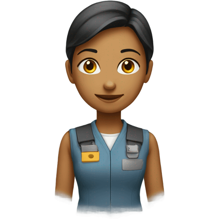 young female engineer emoji