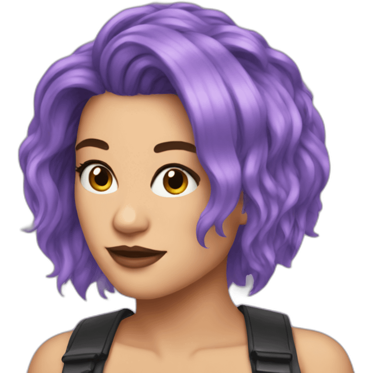 halsey with hair emoji