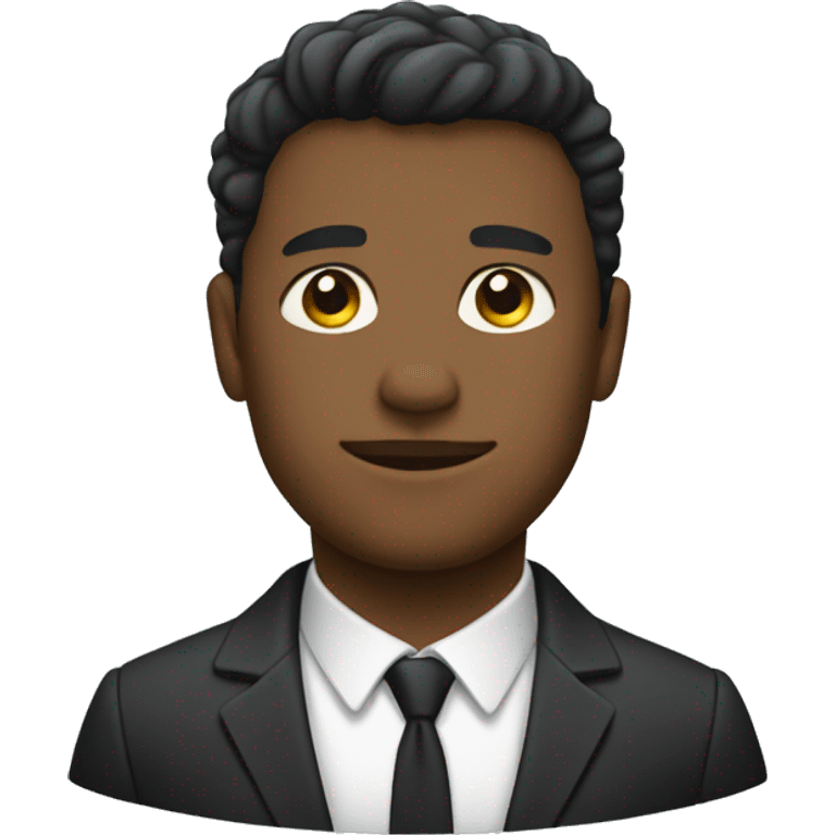 American soulder with a guilie suit on emoji