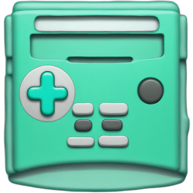 gameboy color turquoise emoji