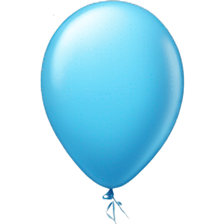 Light Blue birthday balloon emoji