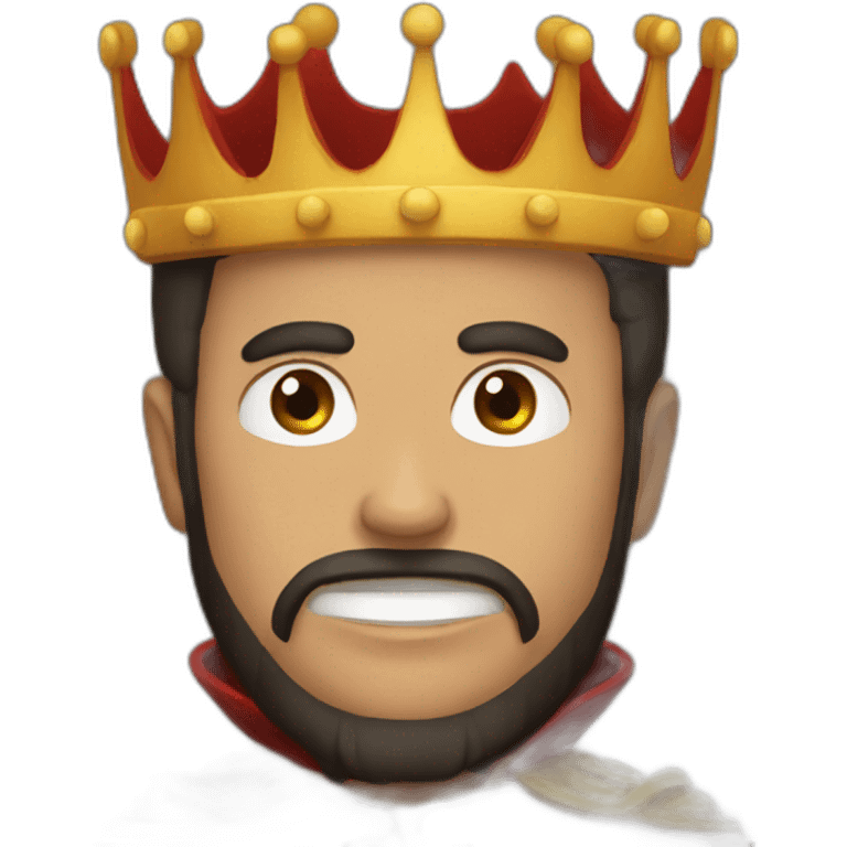 King of hell emoji