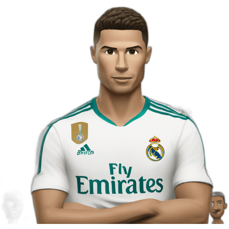 Ronaldo in real Madrid emoji