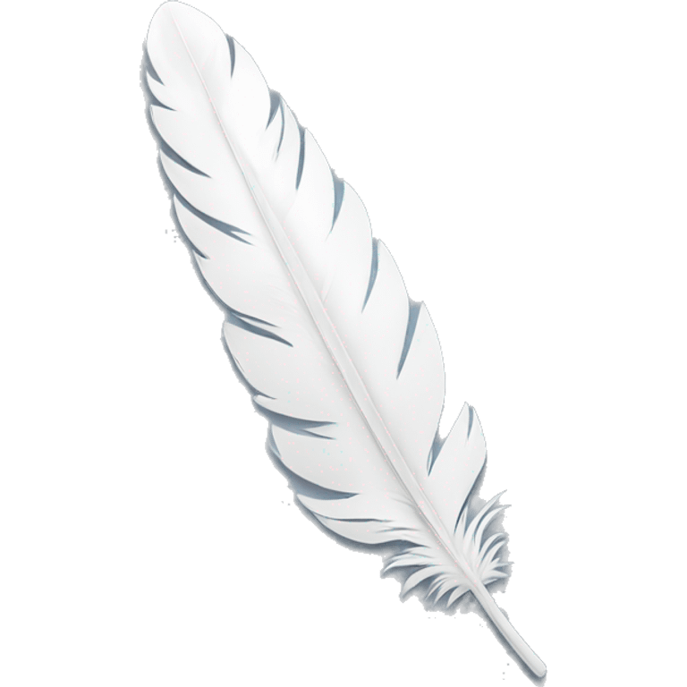 white feather emoji