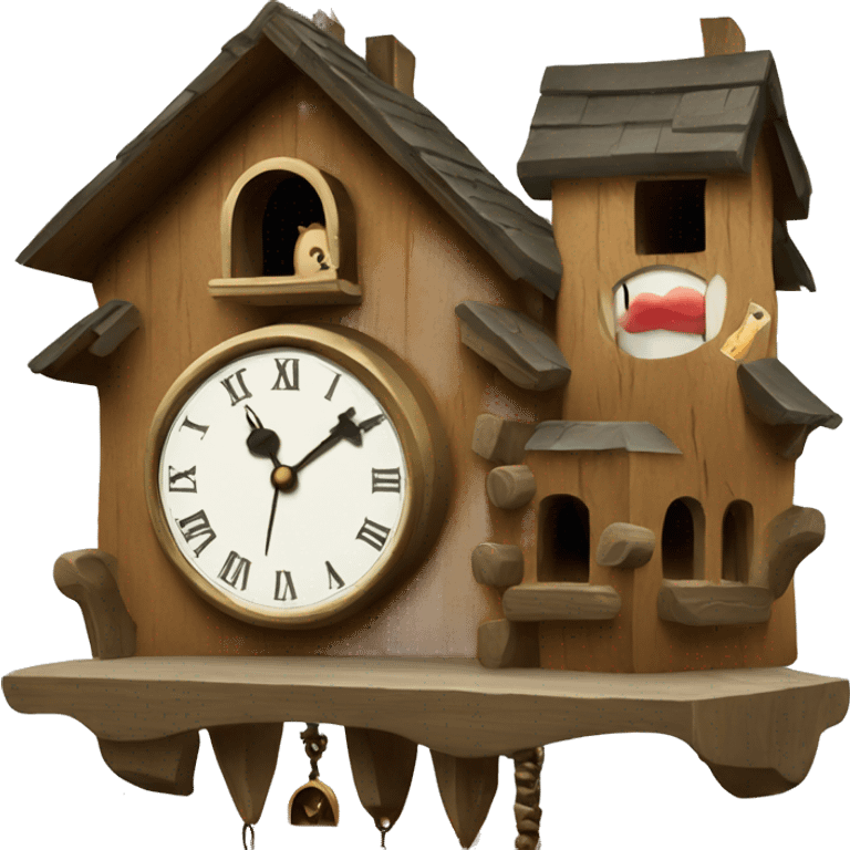 cuckoo clock emoji