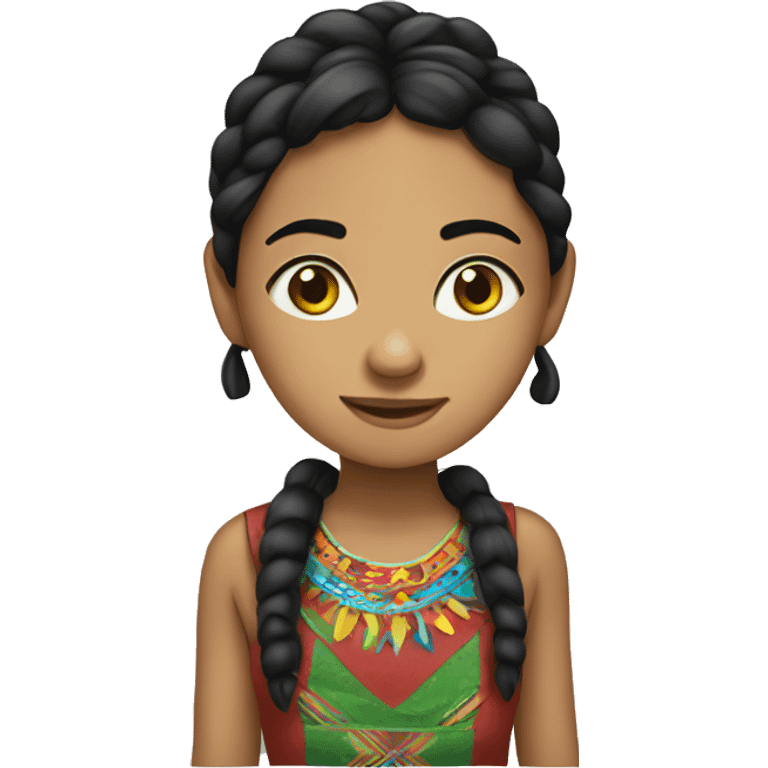 Guatemala girl  emoji