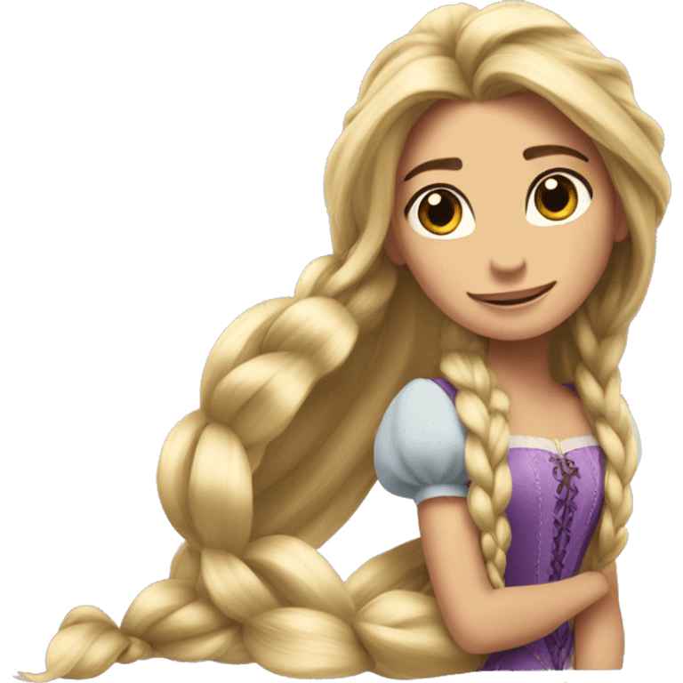 Rapunzel emoji