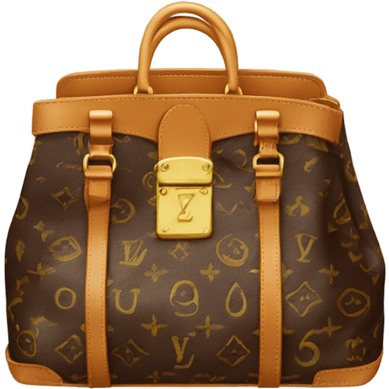 Louis vitton bag emoji