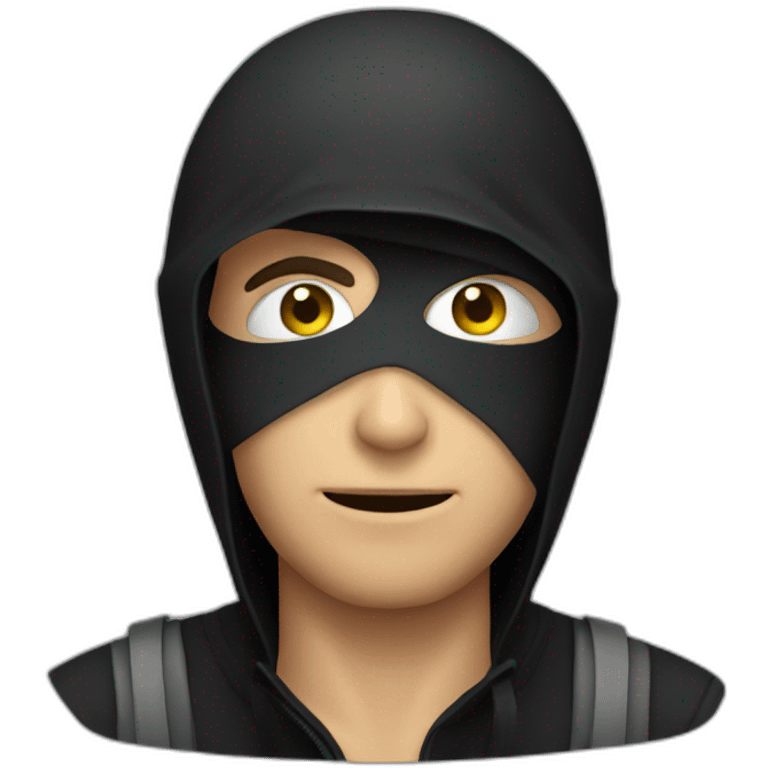 Burglar emoji