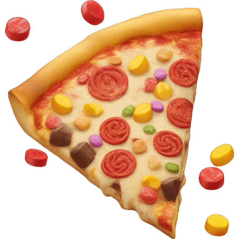 Candy pizza emoji