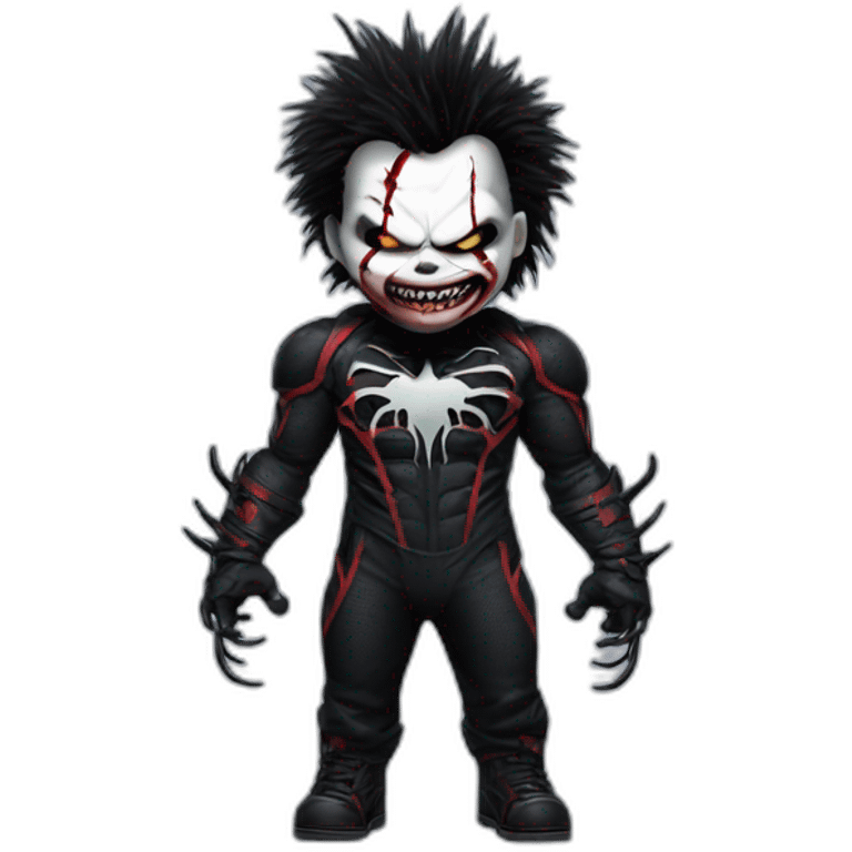 Chucky as venom emoji