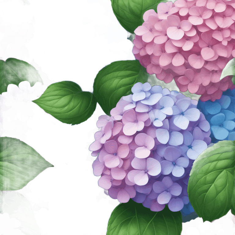 Hydrangeas emoji