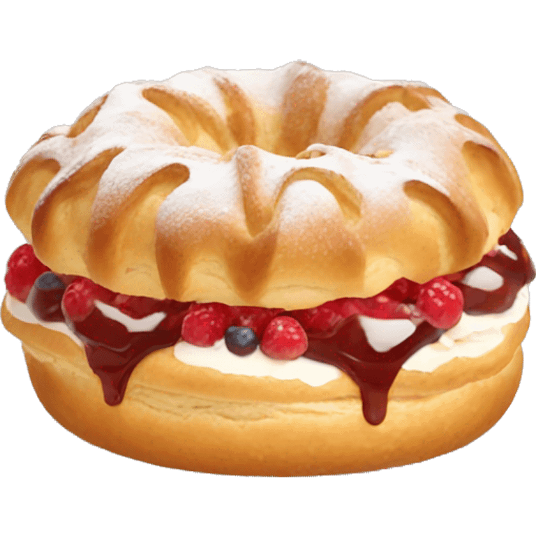 Paris-Brest pastry emoji