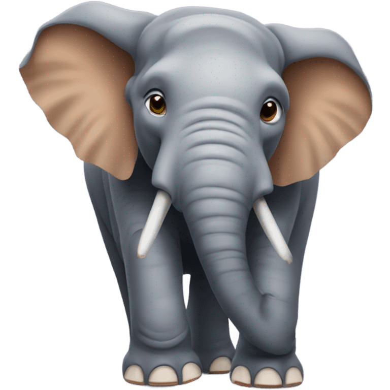 Elephant with nails  emoji