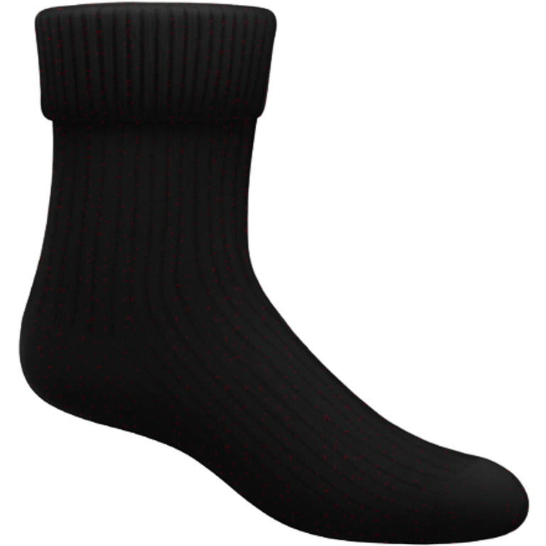 black socks emoji