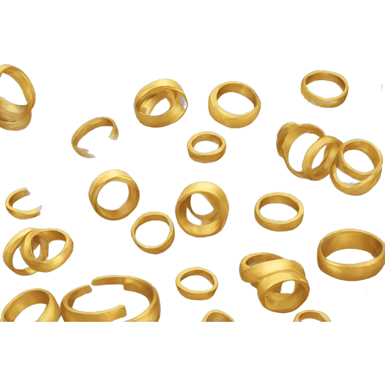 golden rings emoji