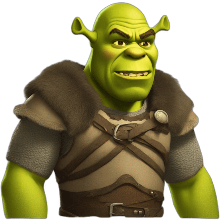 Shrek badass emoji