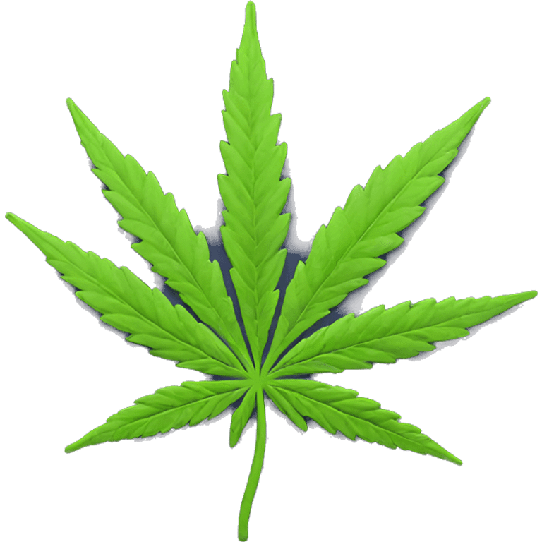 Cannabis bud emoji