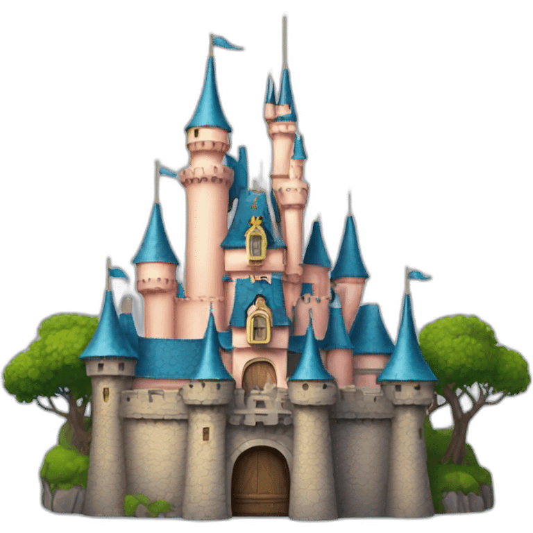 castillo walt disney emoji